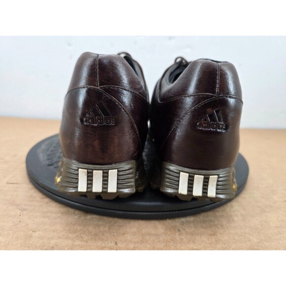 Adidas Tour 360 LTD Golf Shoes Mens  10.5  Brown Leather Spiked Retro Sport main image 7